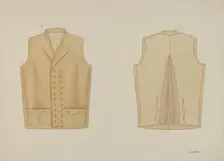 T. Jefferson's Vest, c. 1936. Creator: Syrena Swanson