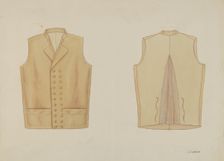 T. Jefferson's Vest, c. 1936. Creator: Syrena Swanson