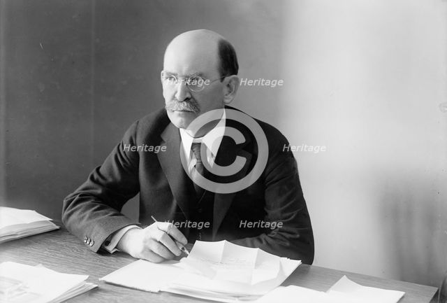 T. Love, Asst. Secretary of Treasury in Charge of Bureaus of Internal Revenue..., 1918. Creator: Harris & Ewing.