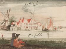 t Moolentye, Den Amstel in: Tooneel Der Voornaamste Nederlands Huizen, En Lust Hoven, N..., n.d.. Creator: Unknown