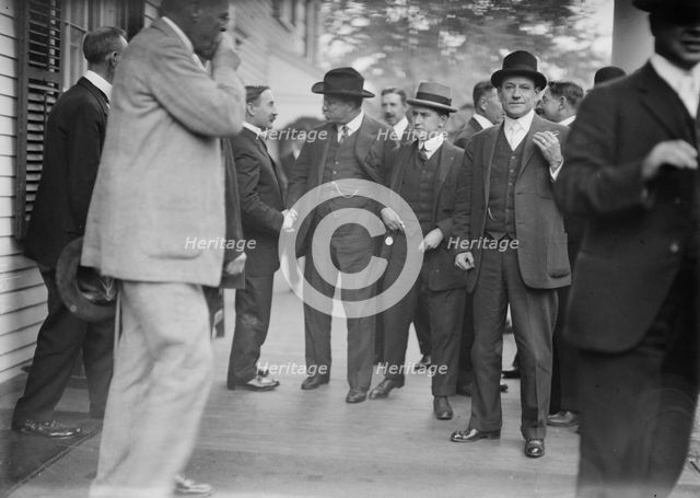 T.R. [Theodore Roosevelt] at Yonkers, between c1910 and c1915. Creator: Bain News Service.
