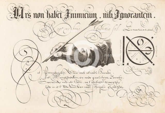 T'Magazin oft Pac-huys der Loffelÿcker Penn-const (The Store Room or Ware House of the Pra..., 1616. Creator: Simon Wynhoutsz Frisius.