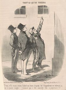 T'nez, v'là encore m'sieu Godard..., 1852. Creator: Honore Daumier