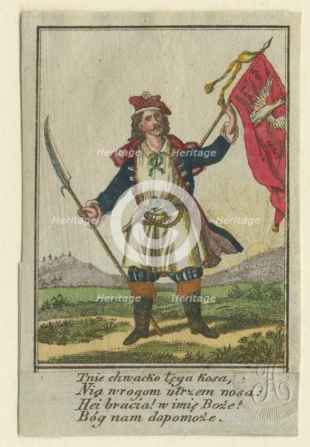 Tnie chwacko tega kosa, 1831. Artist: Anonymous  