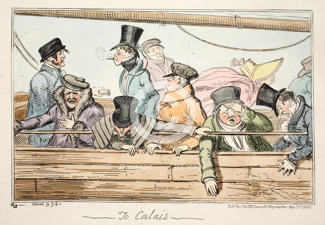 To Calais, 1835.