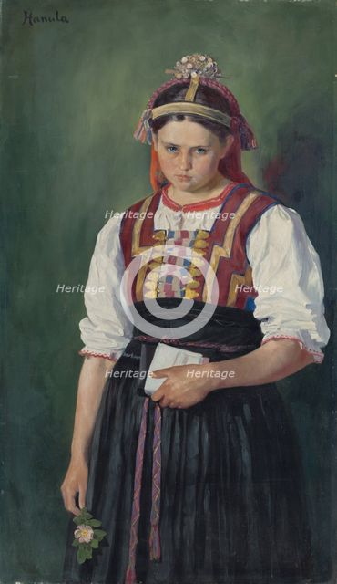 To Boyfriend, around 1910. Creator: Jozef Hanula.