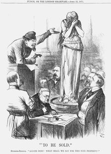 "To Be Sold", 1871. Creator: Joseph Swain