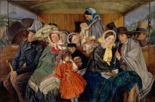 To Brighton and Back for Three and Sixpence, 1859. Creator: Charles Rossiter
