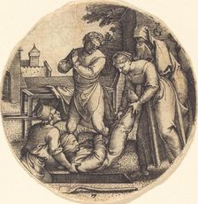 To Bury the Dead. Creator: Georg Pencz