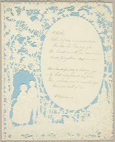 To Esther (Valentine), c. 1850. Creator: Joseph Mansell