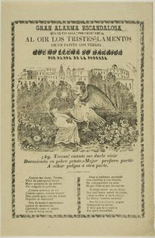 To Hear the Sad Cries of the baby Duck with Teresa, n.d. Creator: José Guadalupe Posada