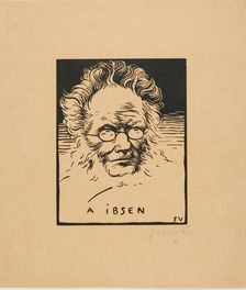 To Ibsen, 1894. Creator: Félix Vallotton