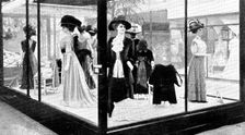 To illustrate the beautiful results that follow the dyeing of cotton velvets..., 1909. Creator: Unknown