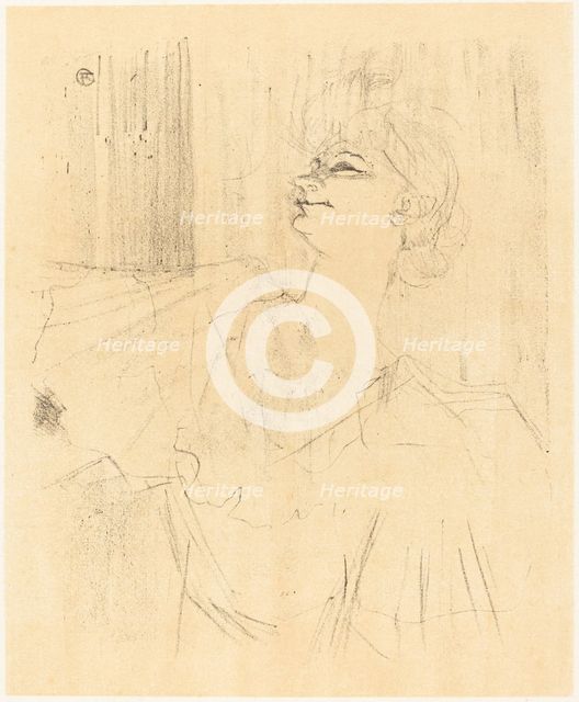 To Menilmontant from Bruant (A Ménilmontant, de Bruant), 1898. Creator: Henri de Toulouse-Lautrec.