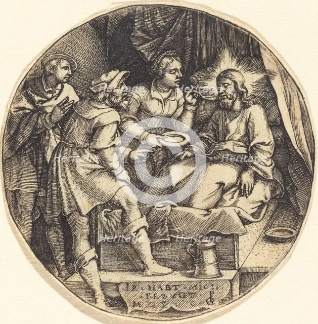 To Nurse the Sick. Creator: Georg Pencz.