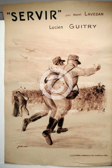 To Serve, 1913. Creator: Jean Louis Forain.