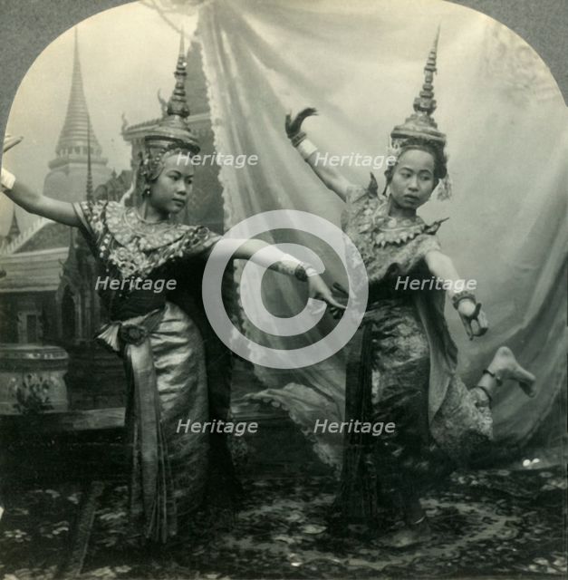 'To Strange Music Glittering Little Figures Like These Dance in Temples and Palaces in Siam', c1930s Creator: Unknown.