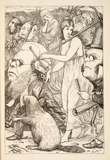 To pursue it with forks and hope pub. 1876. Creator: Henry Holiday (1839 - 1927)