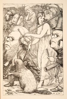 To pursue it with forks and hope pub. 1876. Creator: Henry Holiday (1839 - 1927)