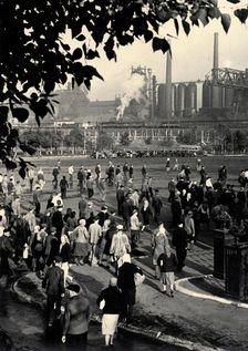 To Work! Zaporizhzhia, Ukraine, 1930s. Creator: Langman, Eleazar (1895-1940)