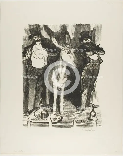 To the Electors, May 1898. Creator: Theophile Alexandre Steinlen.