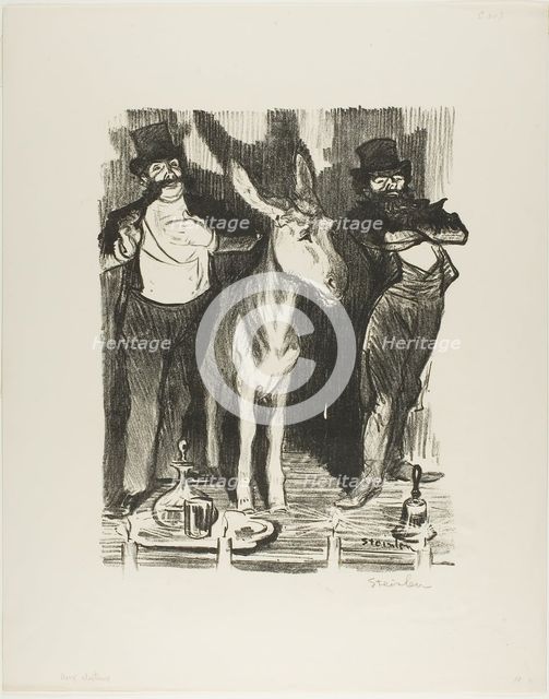 To the Electors, May 1898. Creator: Theophile Alexandre Steinlen.