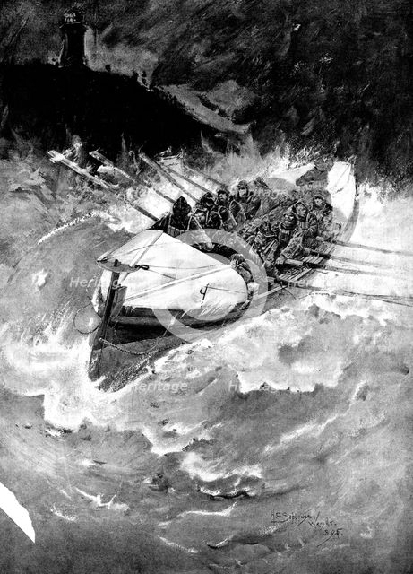 To The Rescue!, 1895. Creator: Lascelles.