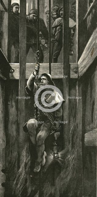 "To The Rescue"-- An Episode of a Colliery Disaster', 1886.  Creator: Unknown.