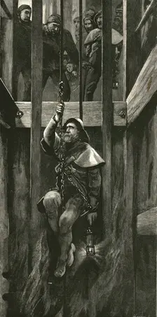 "To The Rescue"-- An Episode of a Colliery Disaster 1886. Creator: Unknown