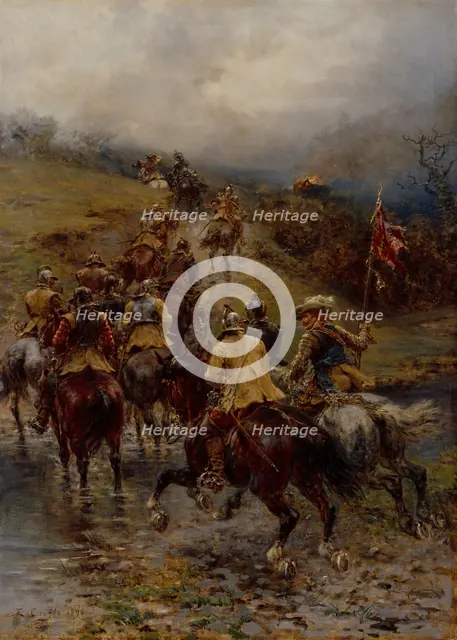 To the Rescue: an Episode of the Civil War, 1896. Creator: Ernest Crofts.