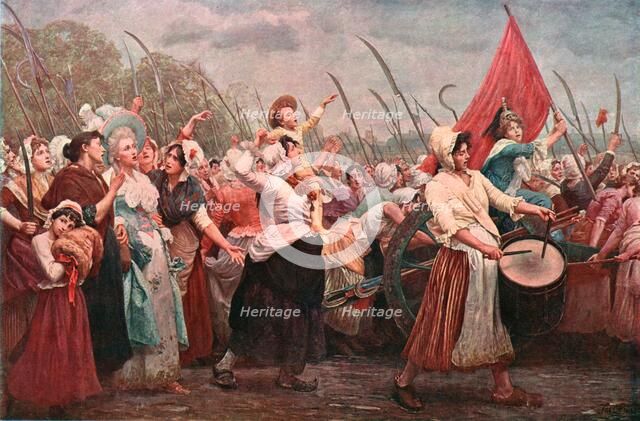 'To Versailles, an Incident in the French Revolution', (c1894), (c1902). Creator: Unknown.