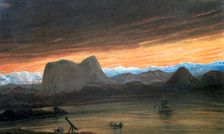 Total solar eclipse, 1851 (1857). Creator: Anon