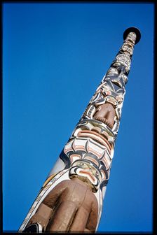 Totem Pole, Windsor Great Park, Runnymede, Surrey, 1959. Creator: Norman Barnard