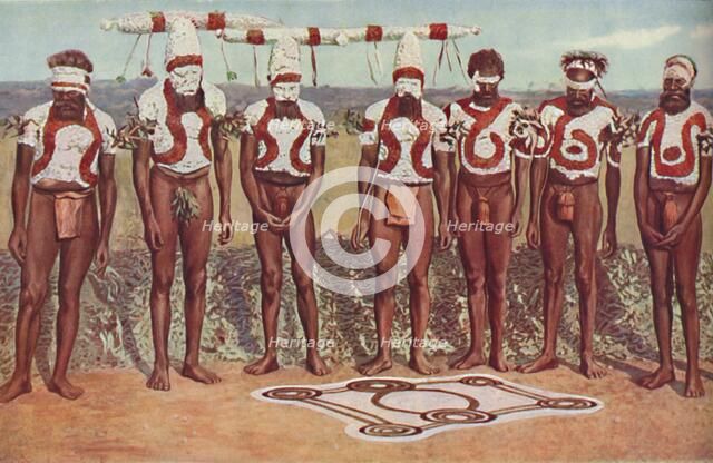 'Totemistic Ritual Among the Australian Blacks', c1935. Artist: Unknown.
