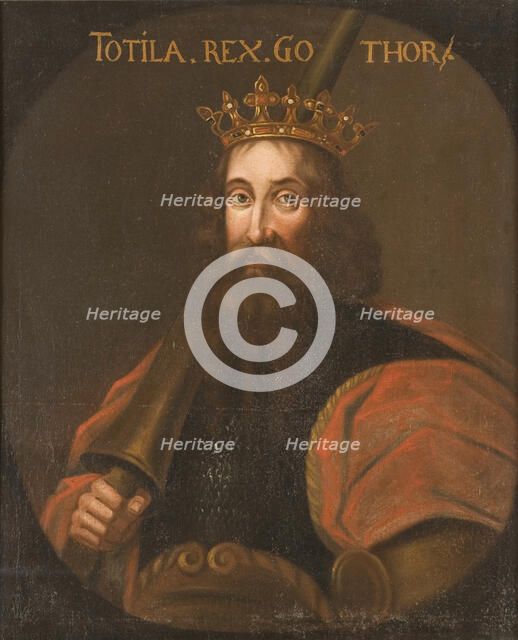 Totila, King of the Ostrogoths.