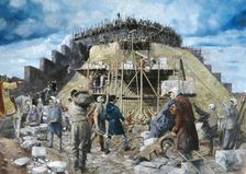 Totnes Castle, 14th century, (1990-2010). Artist: Ivan Lapper