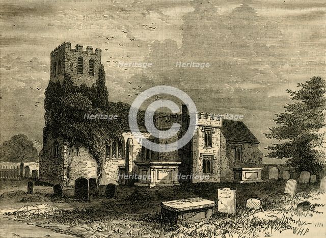 'Tottenham Church', c1876. Creator: Unknown.