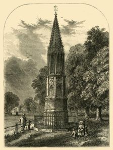 Tottenham High Cross, 1820 (c1876). Creator: Unknown