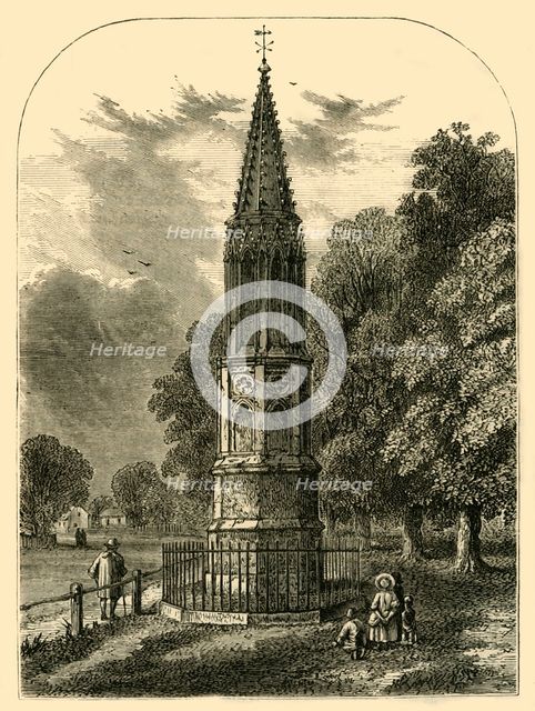'Tottenham High Cross, 1820', (c1876). Creator: Unknown.