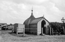 Tottenhill mill yard, Sporle, Norfolk, 1936. Artist: HES Simmons