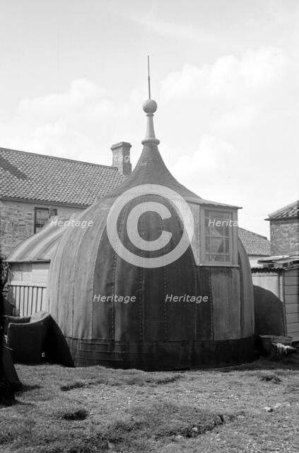 Tottenhill mill yard, Sporle, Norfolk, 1936. Artist: HES Simmons