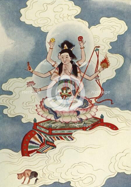 'Tou Mu, Goddess of the North Star', 1922. Creator: Unknown.