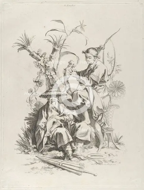Touch, 1720-70. Creator: Francois Boucher.