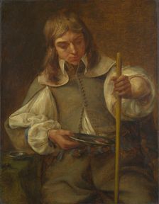 Touch. From the Series The Five Senses, before 1661. Creator: Coques, Gonzales (1614/18-1684)