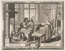 Touch (Le Toucher), ca. 1638. Creator: Abraham Bosse