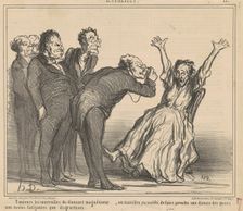 Toujours les merveilles du diamant ..., 19th century. Creator: Honore Daumier