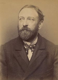 Toulet. Guy, Flavien. 41 ans, né à Boufler (Somme). Entrepreneur de peinture. Anarchiste. ..., 1894. Creator: Alphonse Bertillon