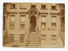 Toussaint L Overture Club, Sons of New York Club Building. 30th St., NYC, 1880. Creator: Unknown