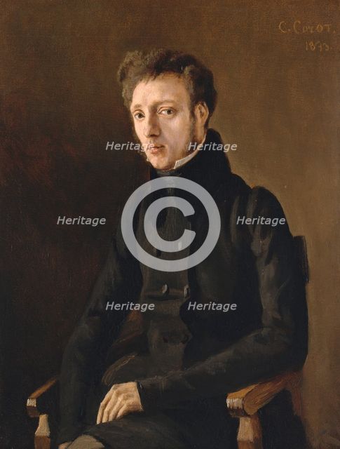 Toussaint Lemaistre (1807/8-1888), 1833. Creator: Jean-Baptiste-Camille Corot.