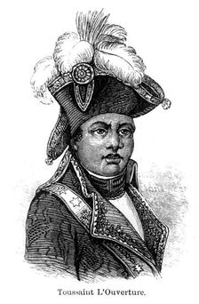 Toussaint Louverture, Haitian Revolutionary leader, (1873)